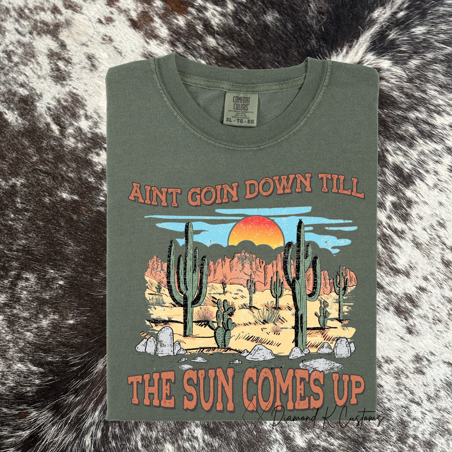 TILL THE SUN COMES UP (OLIVE)