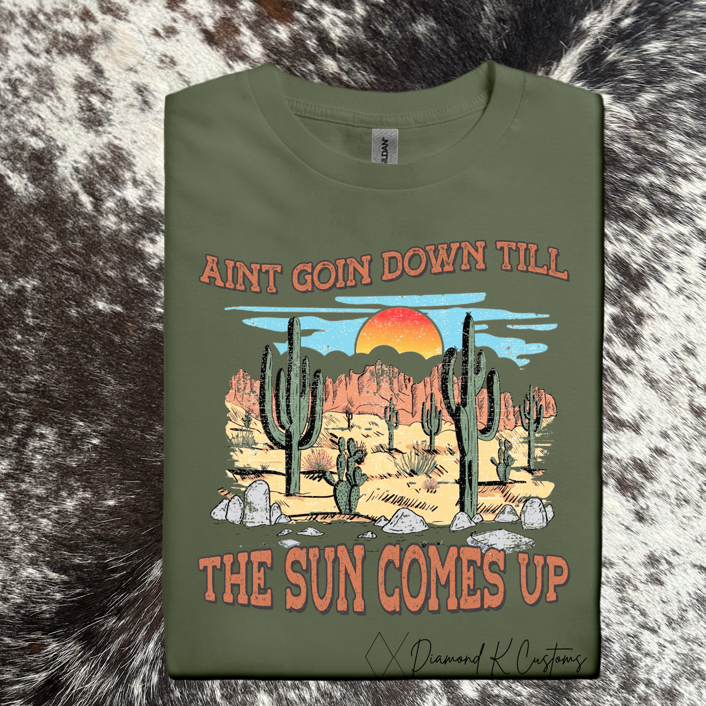 TILL THE SUN COMES UP (OLIVE)